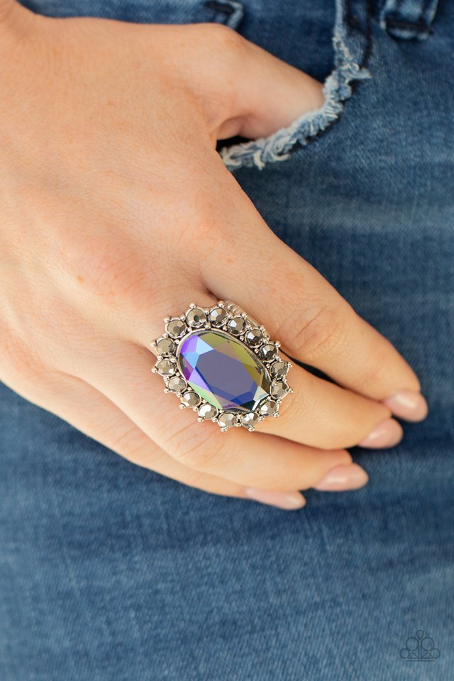 Bling Of All Bling - Blue - Paparazzi Ring Image