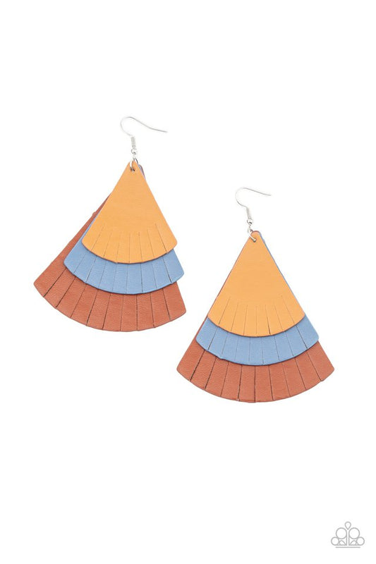 Huge Fanatic - Multi - Paparazzi Earring Image