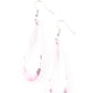 Crystal Crowns - Pink - Paparazzi Earring Image