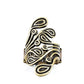 FRILL In The Blank - Brass - Paparazzi Ring Image