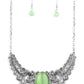 Celestial Eden - Green - Paparazzi Necklace Image