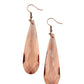 Crystal Crowns - Copper - Paparazzi Earring Image