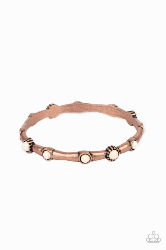Rebel Sandstorm - Copper - Paparazzi Bracelet Image