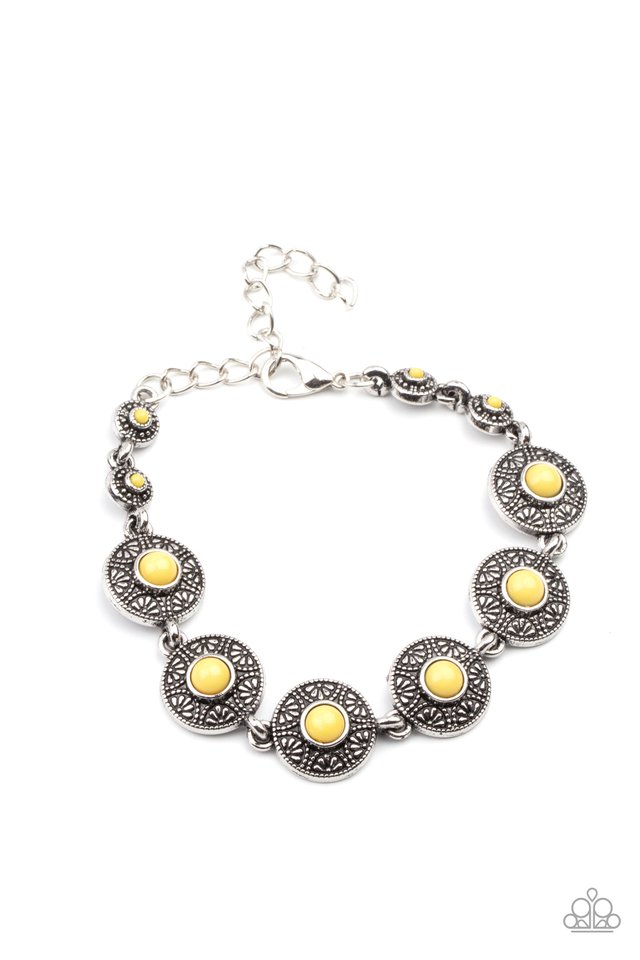 Springtime Special - Yellow - Paparazzi Bracelet Image