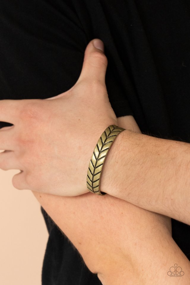 Ancient Archer - Brass - Paparazzi Bracelet Image