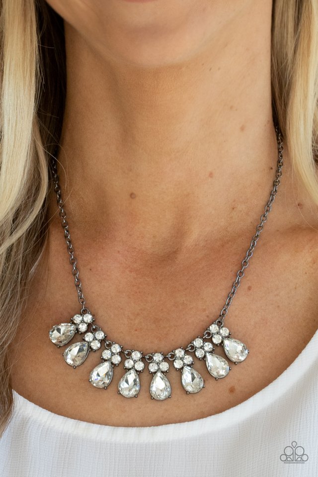 Sparkly Ever After - Black - Paparazzi Necklace Image
