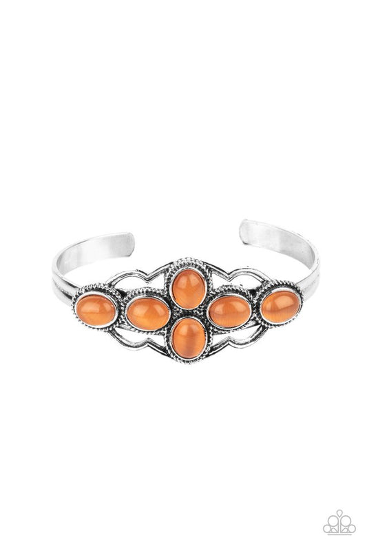 Color Me Celestial - Orange - Paparazzi Bracelet Image