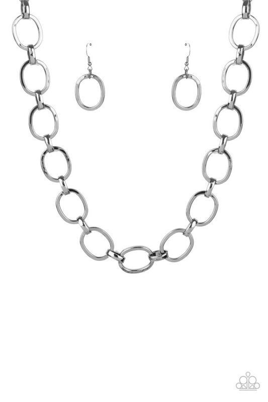 HAUTE-ly Contested - Black - Paparazzi Necklace Image