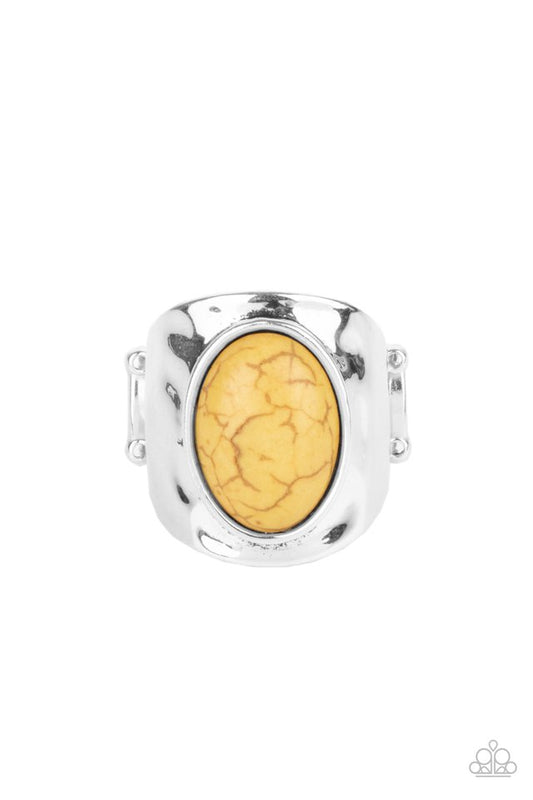 Elemental Essence - Yellow - Paparazzi Ring Image