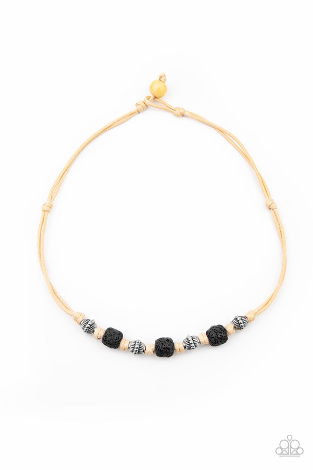 Island Quarry - Black - Paparazzi Necklace Image
