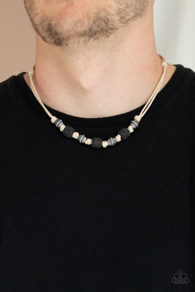 Island Quarry - Black - Paparazzi Necklace Image