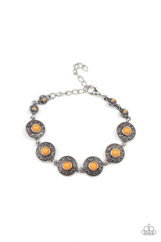 Springtime Special - Orange - Paparazzi Bracelet Image