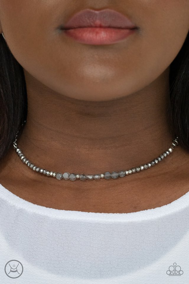 ​Space Odyssey - Silver - Paparazzi Necklace Image