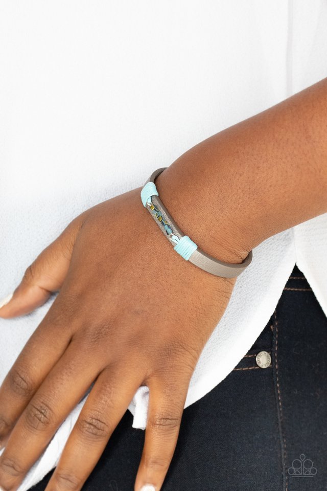 Worth The Hype - Blue - Paparazzi Bracelet Image