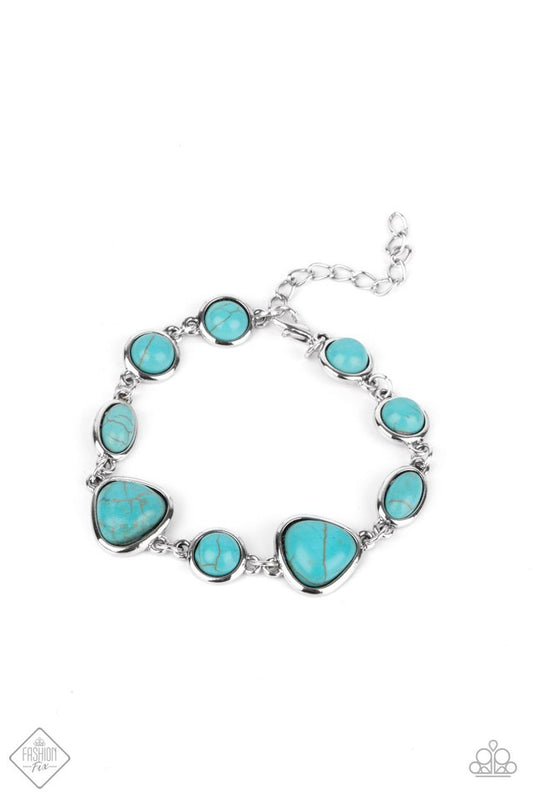 ​Eco-Friendly Fashionista - Blue - Paparazzi Bracelet Image