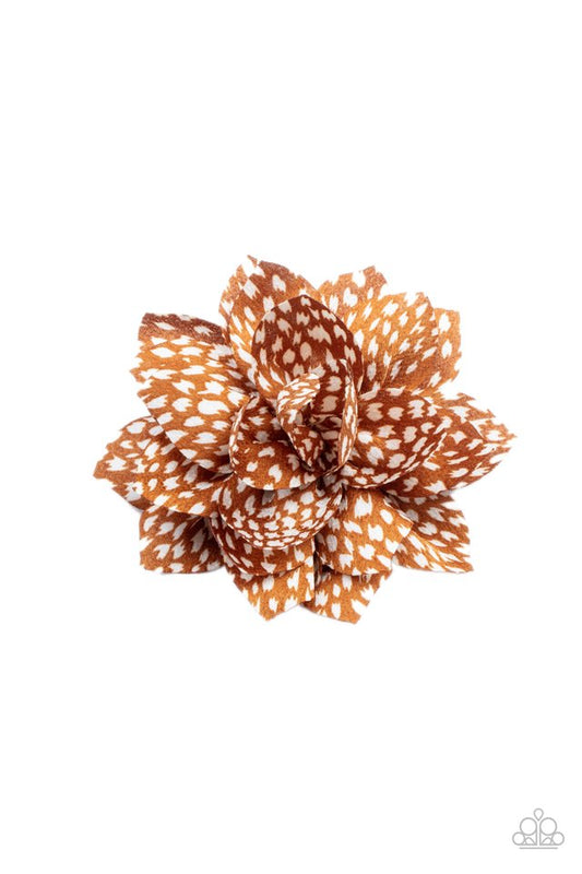 ​Deep In The Jungle - Brown - Paparazzi Hair Accessories Image