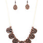Turn Me Loose - Copper - Paparazzi Necklace Image
