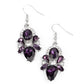 Stunning Starlet - Purple - Paparazzi Earring Image