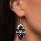 Stunning Starlet - Purple - Paparazzi Earring Image