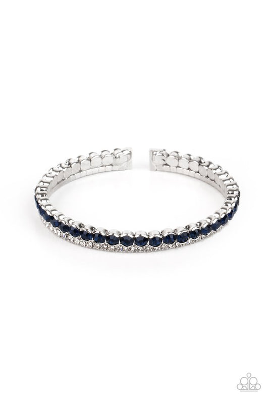 ​Fairytale Sparkle - Blue - Paparazzi Bracelet Image