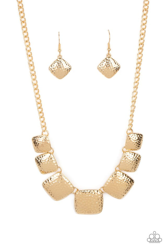 ​Keeping It RELIC - Gold - Paparazzi Necklace Image