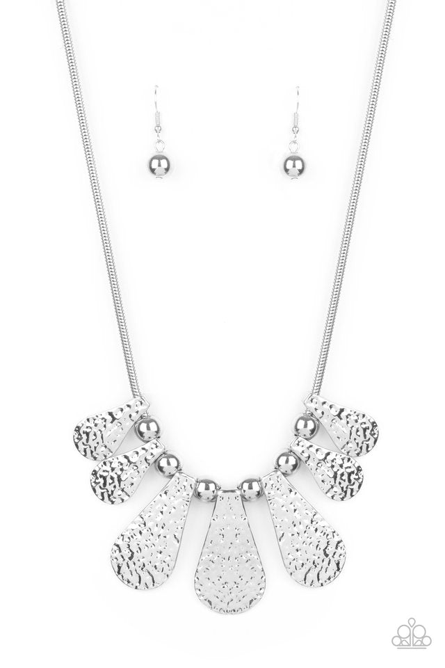 Gallery Goddess - Silver - Paparazzi Necklace Image