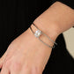 GLOW No Mercy - White - Paparazzi Bracelet Image