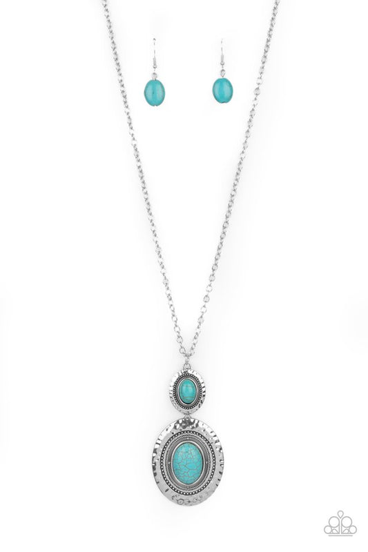 Southern Opera - Blue - Paparazzi Necklace Image