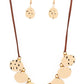 Turn Me Loose - Brown - Paparazzi Necklace Image