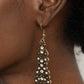 ​Diva Decorum - Brass - Paparazzi Earring Image