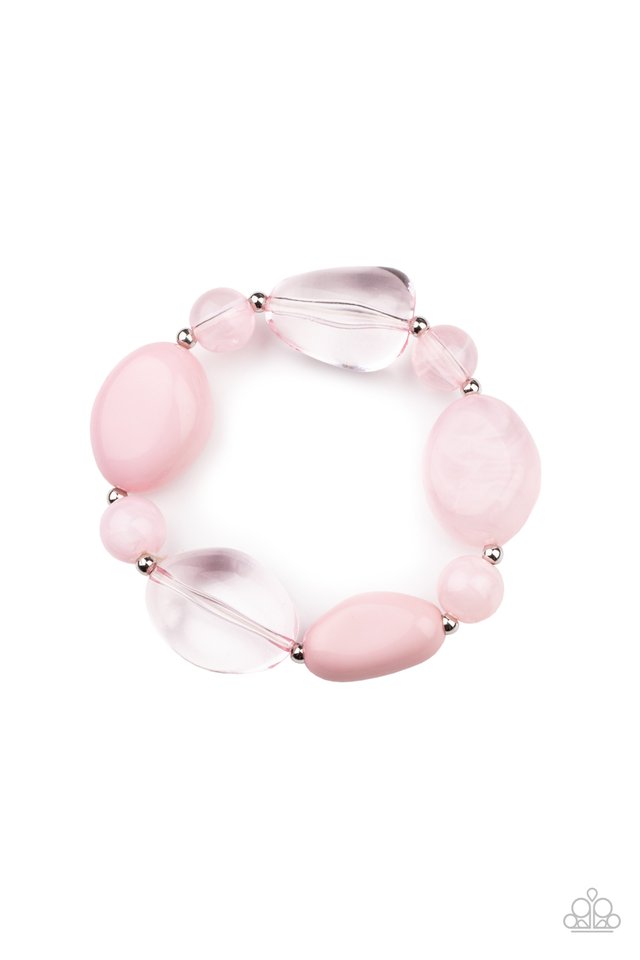 ​I Need a STAYCATION - Pink - Paparazzi Bracelet Image