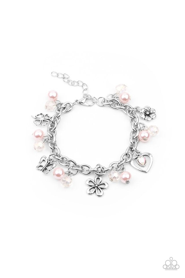 ​Retreat into Romance - Pink - Paparazzi Bracelet Image