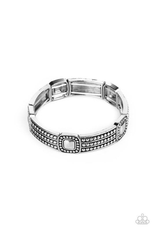 Rustic Redux - Silver - Paparazzi Bracelet Image