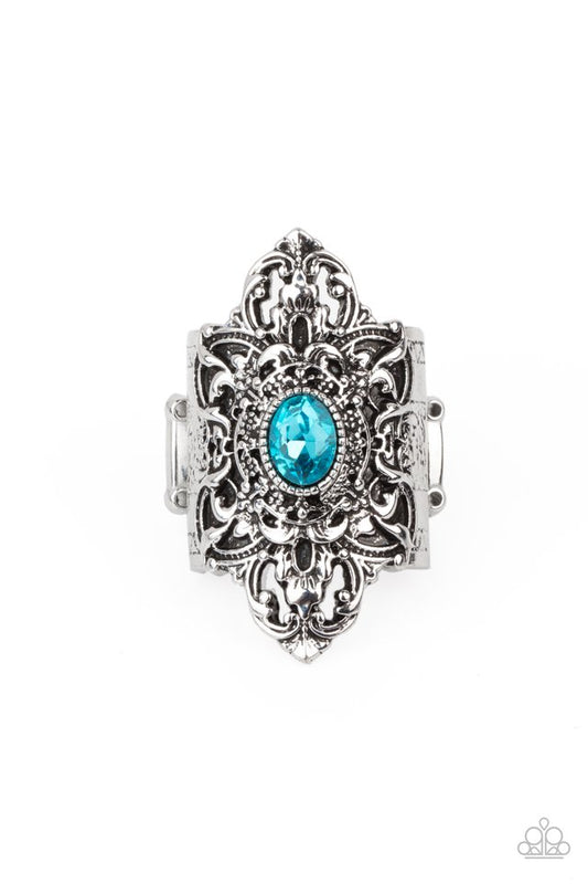 Perennial Posh - Blue - Paparazzi Ring Image