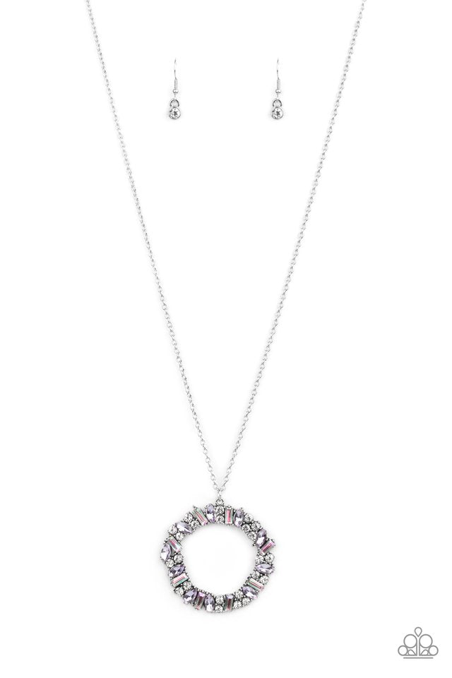 Wreathed in Wealth - Purple - Paparazzi Necklace Image