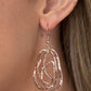 ​Artisan Relic - Rose Gold - Paparazzi Earring Image