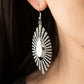 ​Who Is The FIERCEST Of Them All - White - Paparazzi Earring Image