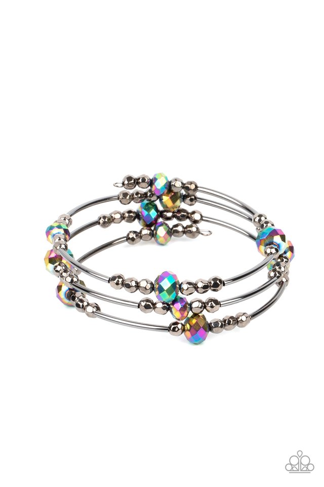 Showy Shimmer - Multi - Paparazzi Bracelet Image
