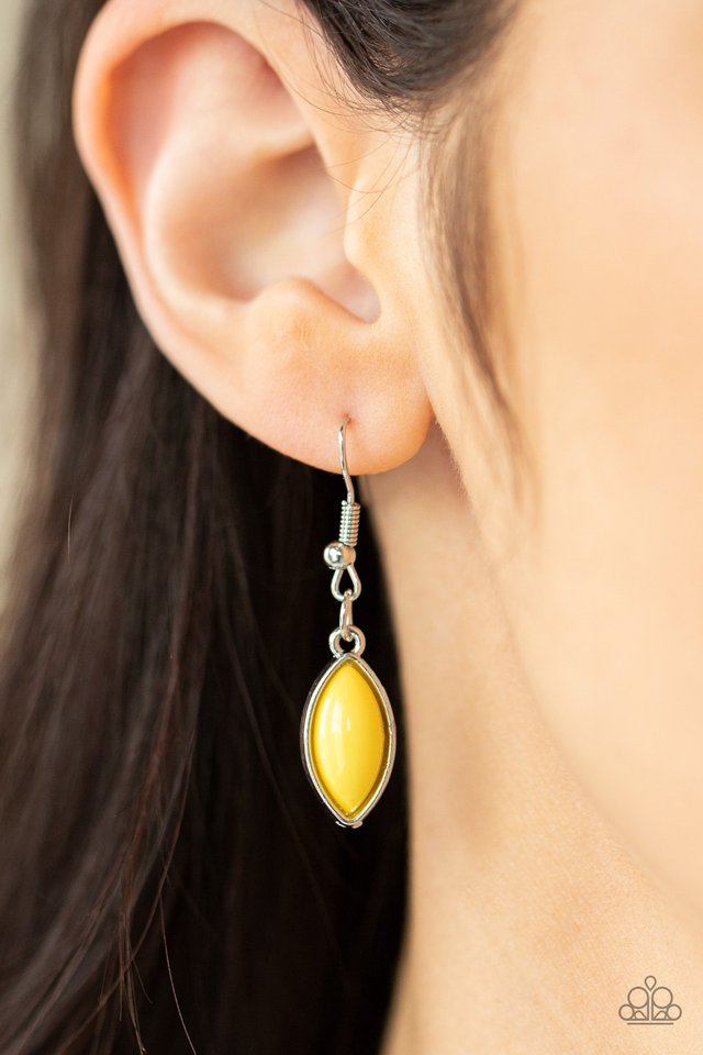 Eden Escape - Yellow - Paparazzi Necklace Image
