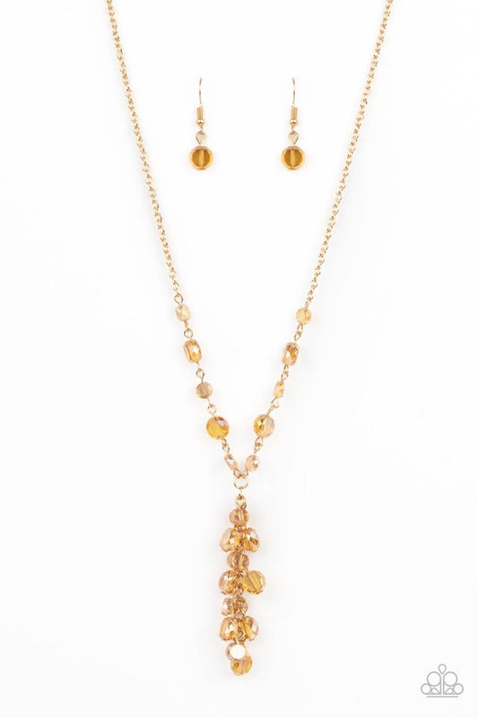 Cosmic Charisma - Gold - Paparazzi Necklace Image