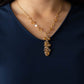 Cosmic Charisma - Gold - Paparazzi Necklace Image