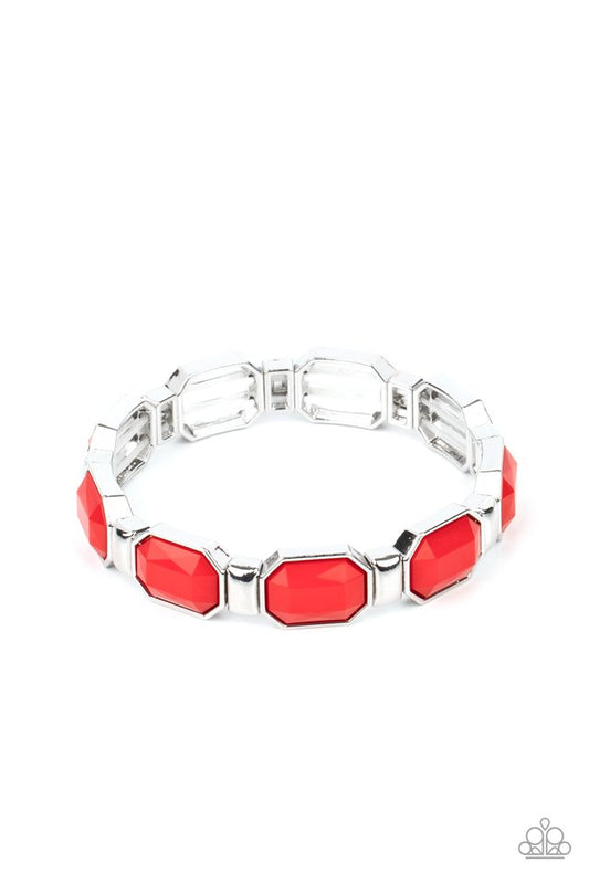 ​Fashion Fable - Red - Paparazzi Bracelet Image