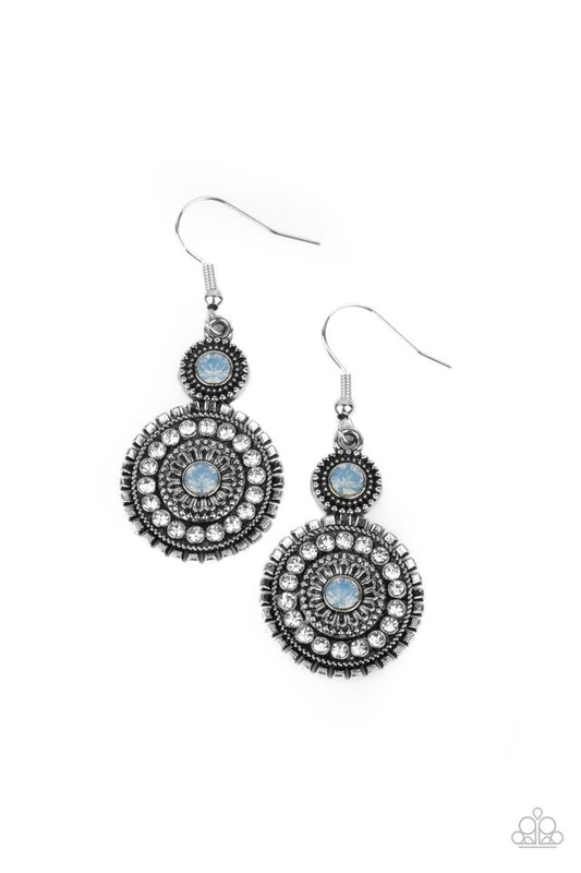Opulent Outreach - Blue​ - Paparazzi Earring Image