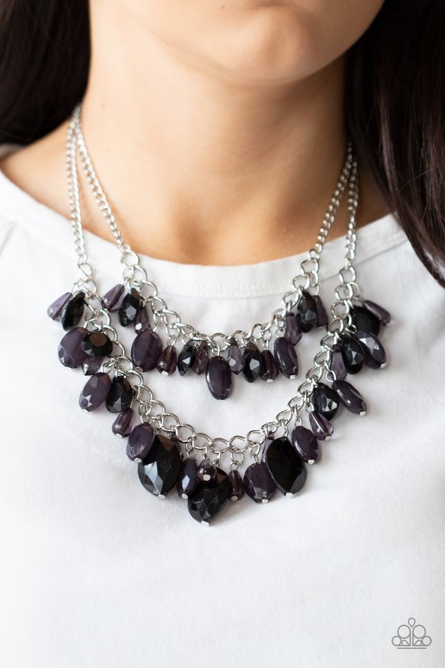 Midsummer Mixer - Black - Paparazzi Necklace Image