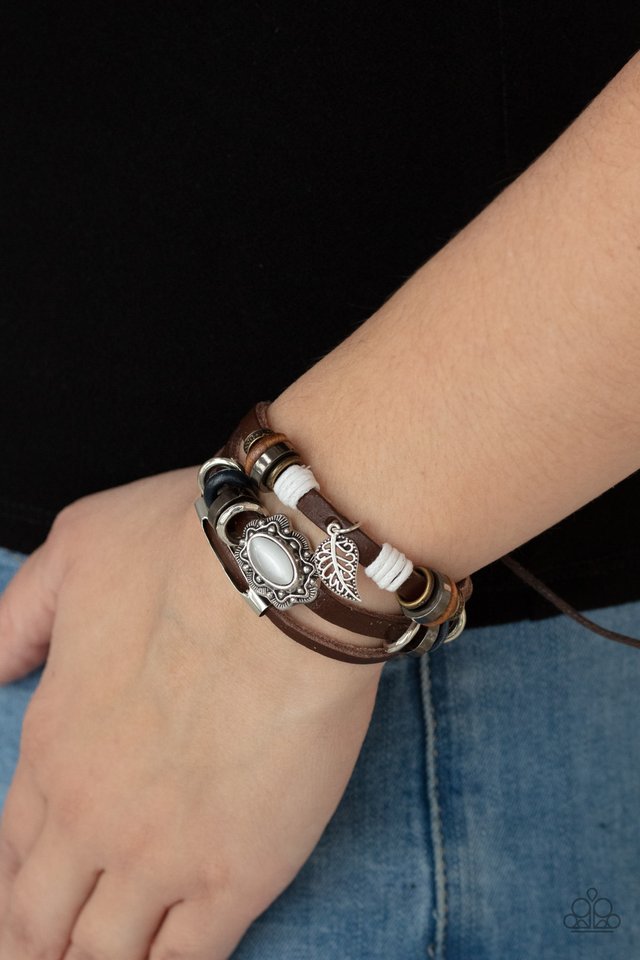 Mystically Mediterranean - White - Paparazzi Bracelet Image