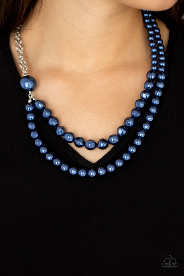 Remarkable Radiance - Blue - Paparazzi Necklace Image