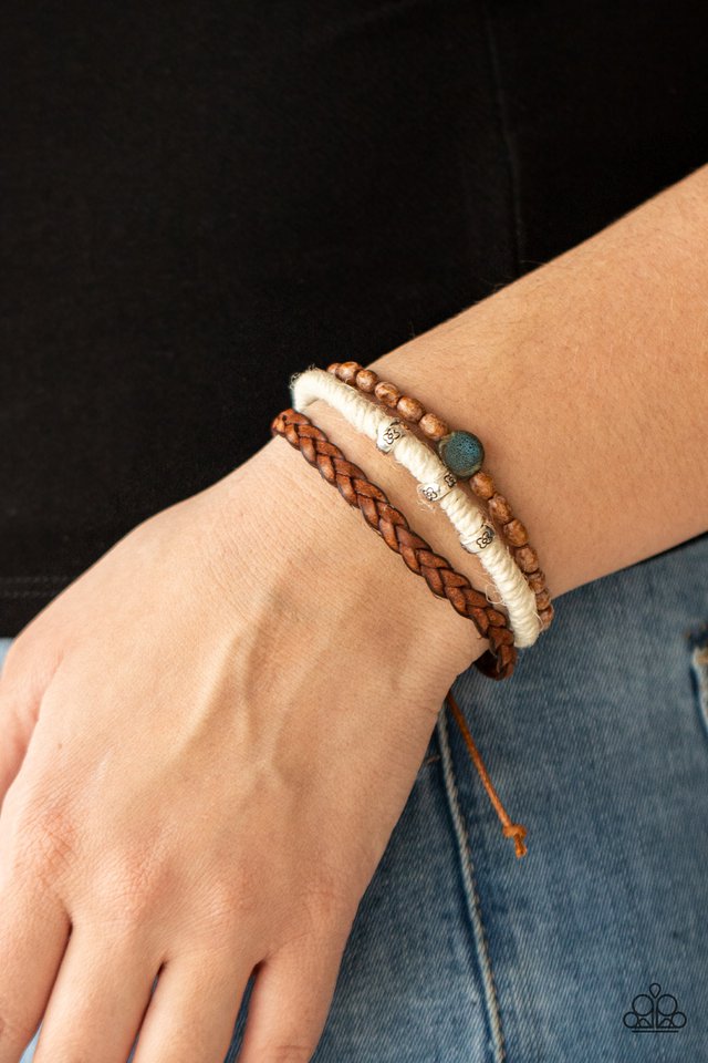 ​Terrarium Terrain - Blue - Paparazzi Bracelet Image