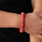 Rustic Rival - Red - Paparazzi Bracelet Image