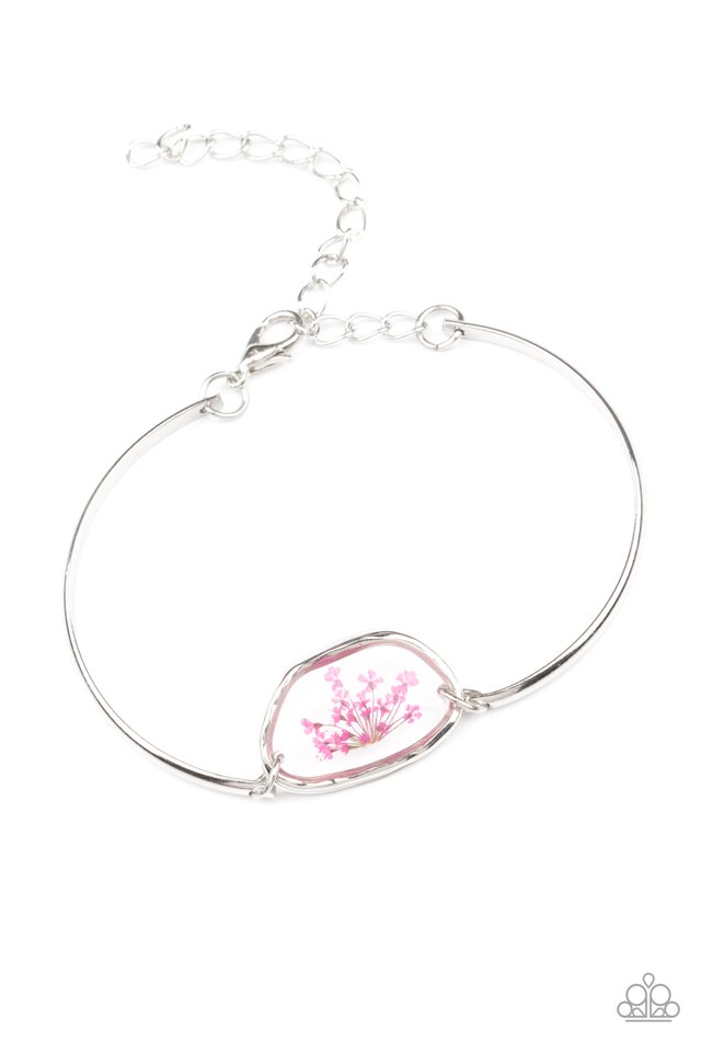 Prairie Paradise - Pink - Paparazzi Bracelet Image