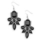 ​Vacay Vixen - Black - Paparazzi Earring Image